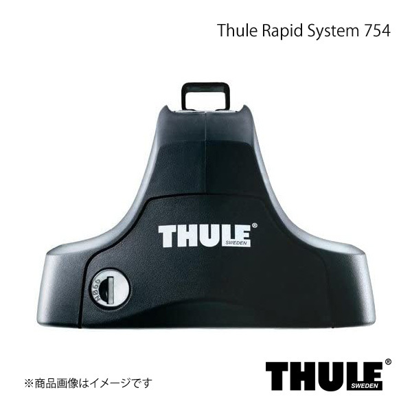 THULE スーリー ラピッドシステム+ウイングバーエヴォ+取付キット デリカD：5 CV5W/CV1W 754+7115B+1485_画像2