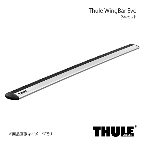 THULE スーリー フット＋バー 1台分セット エヴォレイズドレール+ウイングバーエヴォ インプレッサXV/XV GT# 710410+7113_画像3
