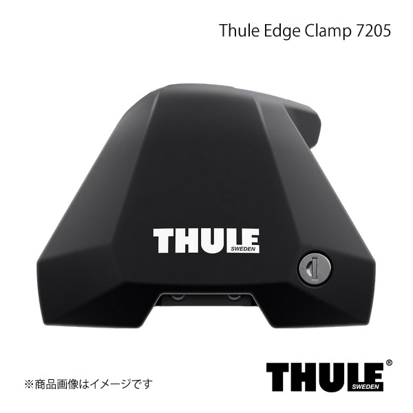 THULE スーリー フット+前後バー＋車種専用パーツ 1台分セット エッジクランプ+ウイングバーエッジ AUDI A1 2011- 7205+7214+7214+5024_画像2