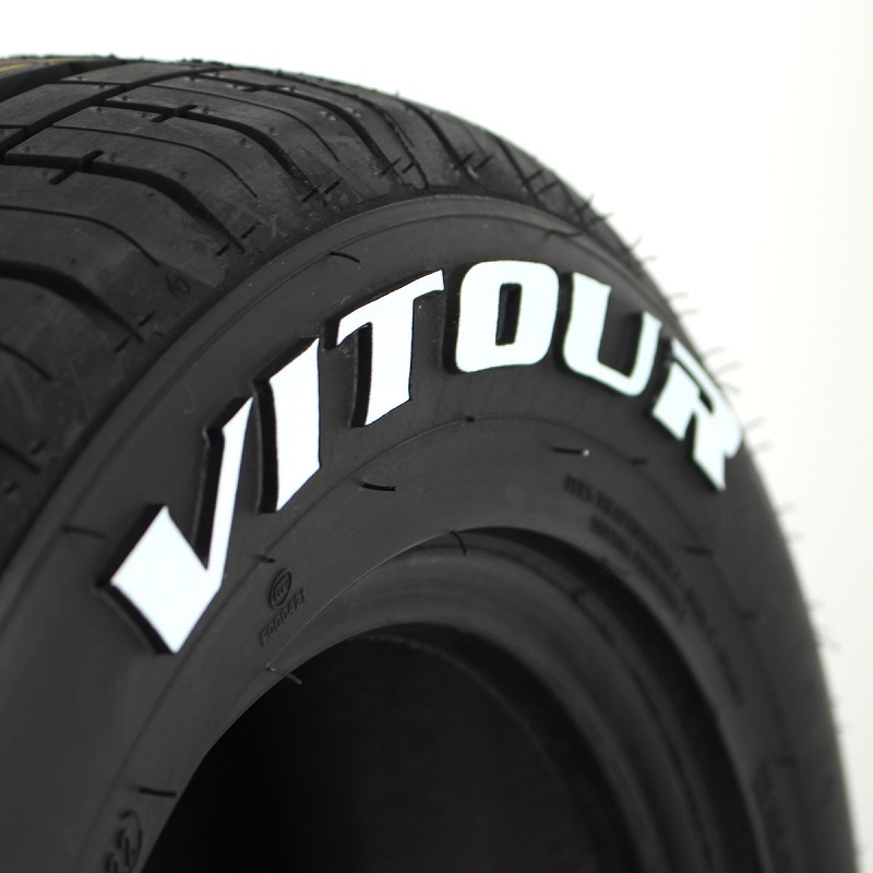 VITOUR FORMULA RWL 215/50R13 84H 4本 夏タイヤ サマータイヤ ホワイトレター レーシー ヴィツァー フォーミュラ_画像6