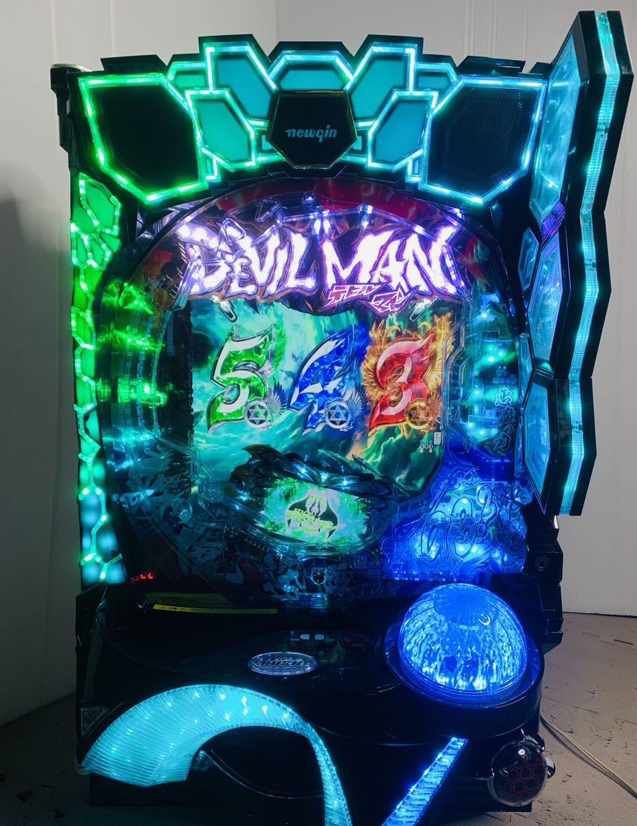 ☆*゜【遊タイム付】Pデビルマン~疾風迅雷~ パチンコ実機꙳☆*゜