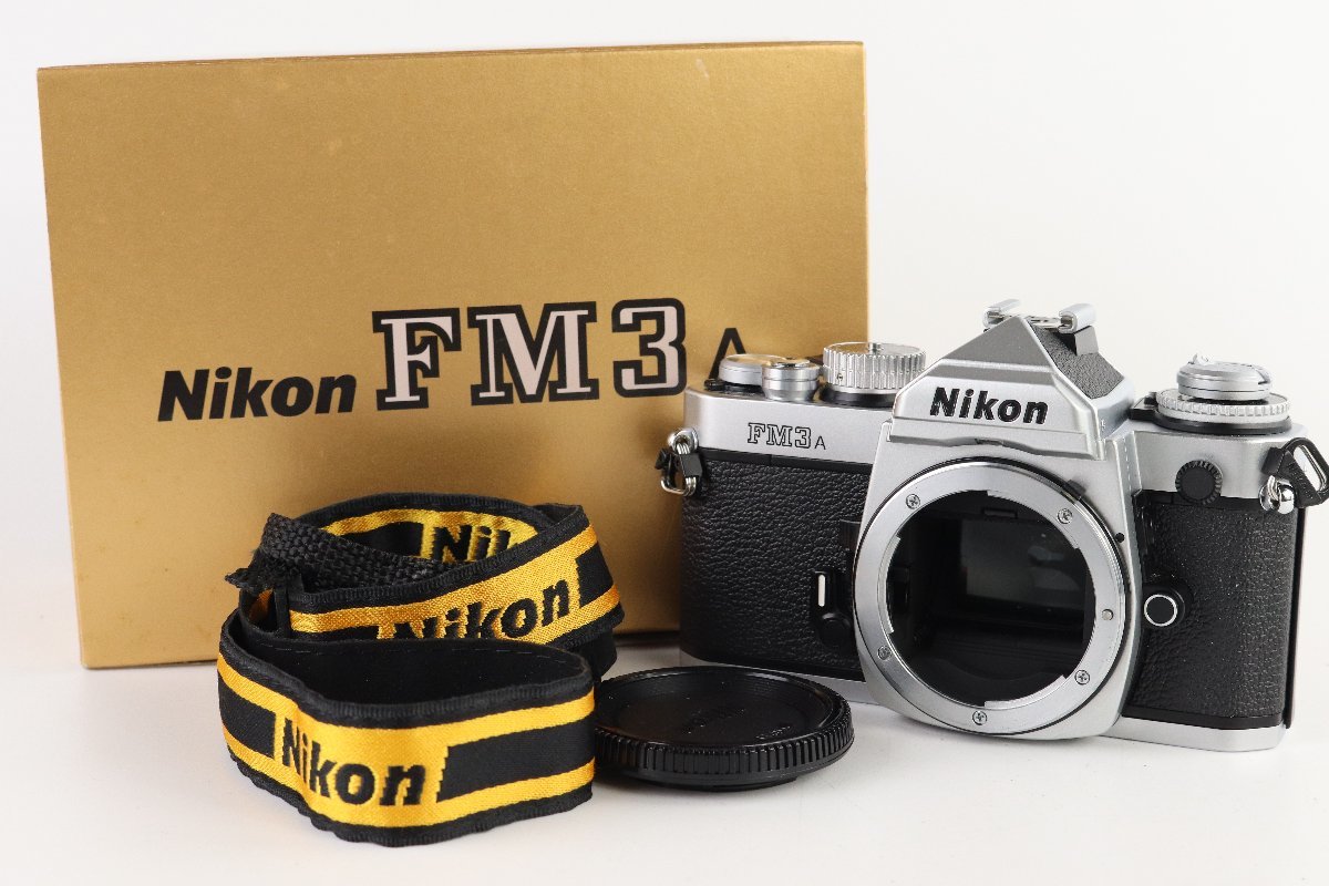 NIKON FM3A フィルムカメラ レンズ付(箱、説明書有) 大好き nods.gov.ag