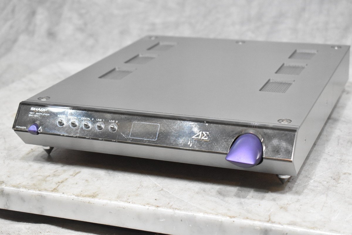 Yahoo!オークション - SHARP シャープ SM-SX1-S 1ビットアンプ Yahoo!オークション - SHARP シャープ SM-SX1-S 1ビットアンプ