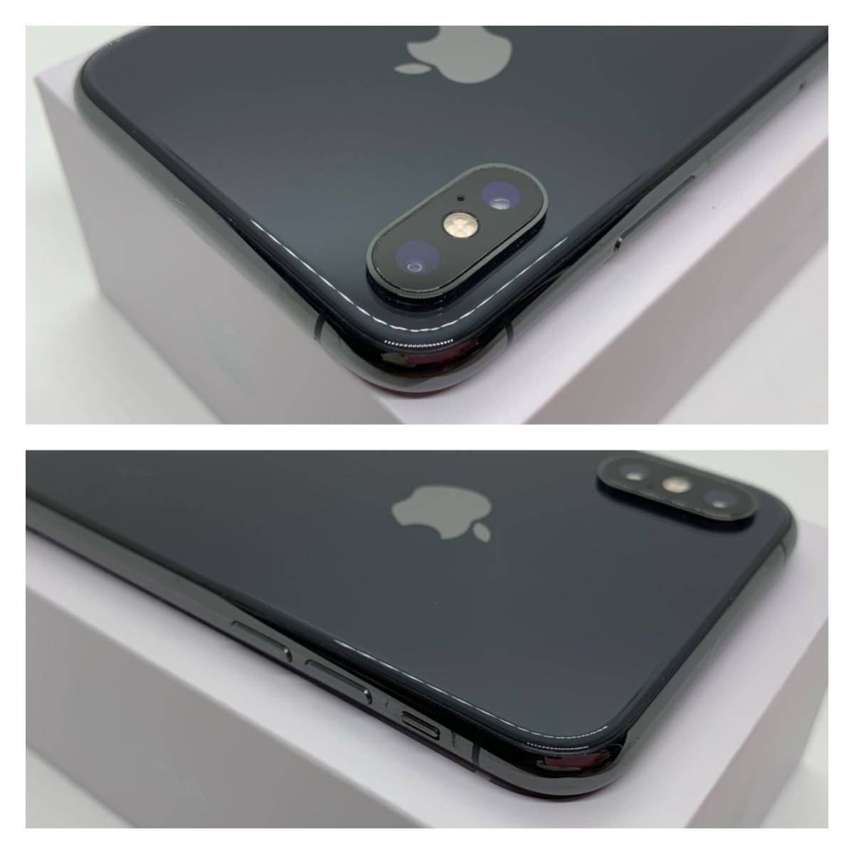 A上美品】iPhone Xs グレー 256 GB SIMフリー 本体(85350