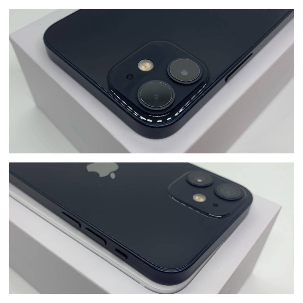 A上美品】iPhone12 mini ブラック 256GB SIMフリー 本体-
