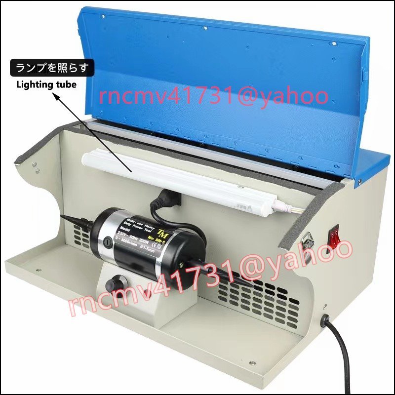 81SHOP」新品☆バフモーター バッファー500~8000rpm 無断変速 研磨機