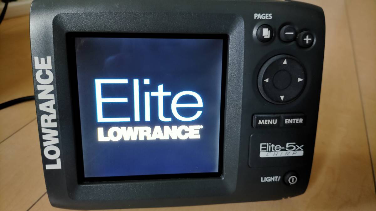 LOWRANCE ローランス エリート5x CHIRP ジャンク☆ | smanegeri1stabat