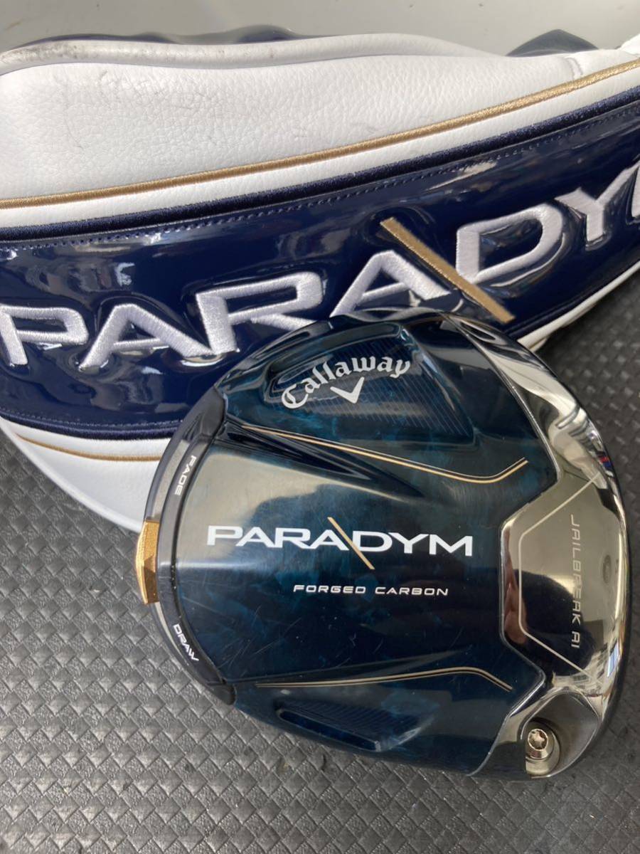 パラダイム ドライバー 10.5° ヘッドのみ ヘッドカバー付 PARADYM-