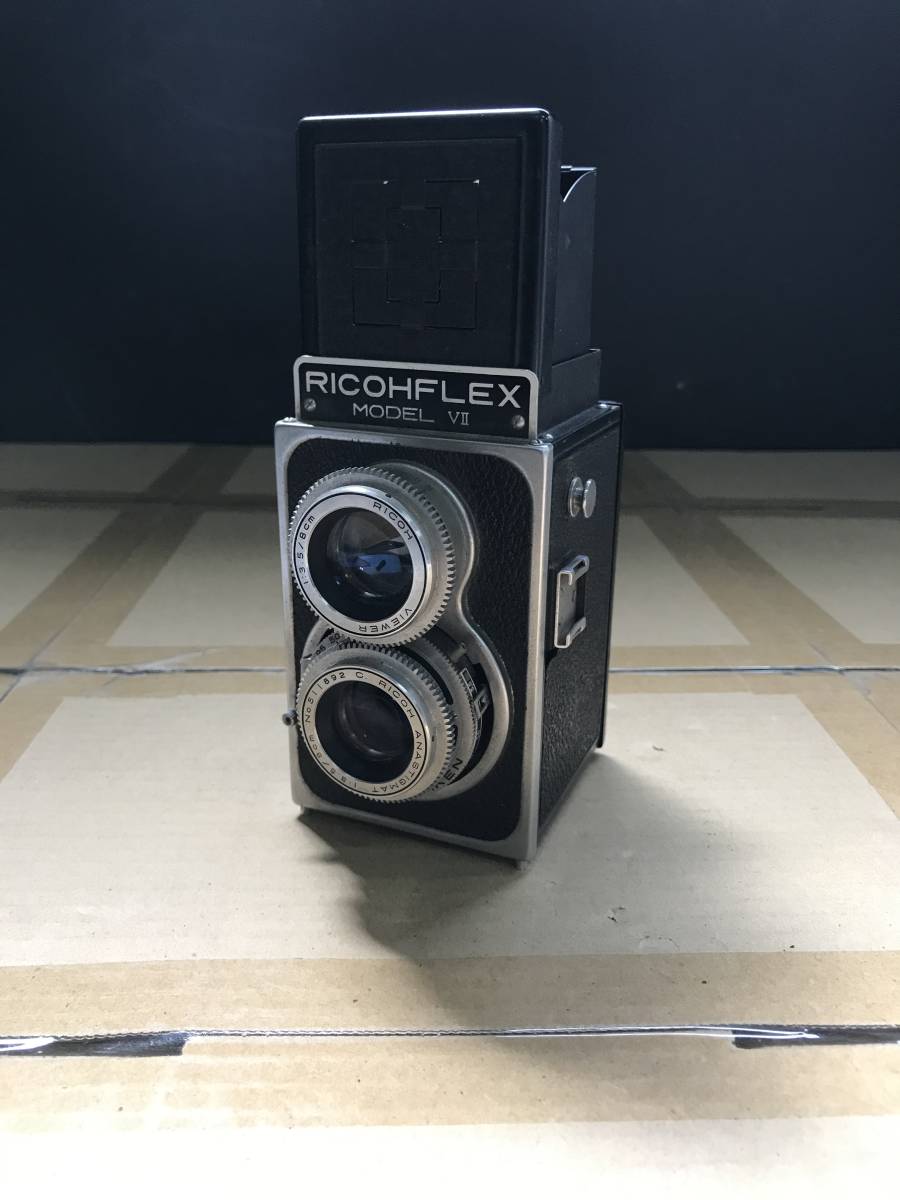 ☆RICOHFLEX MODEL Ⅶ リコーフレックス 二眼レフ カメラ レトロ☆ www