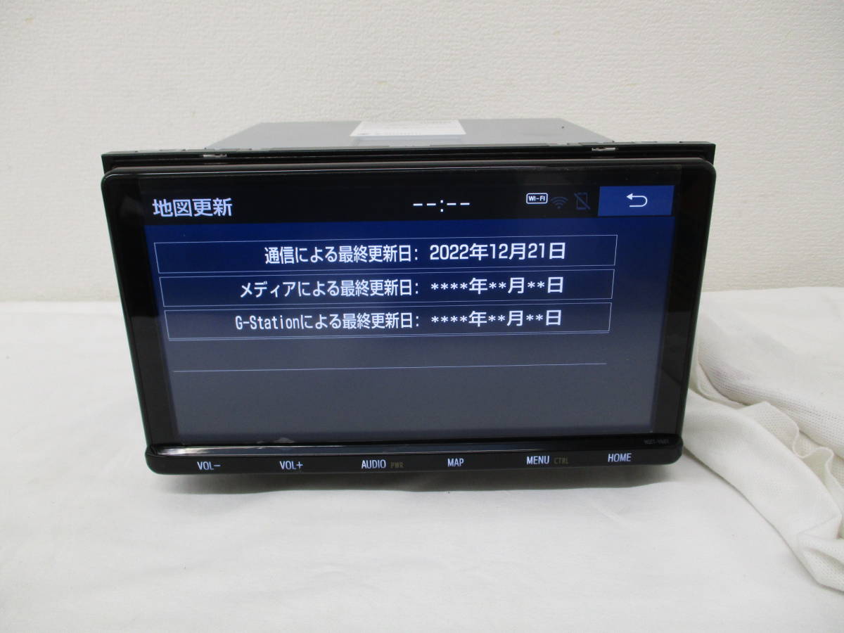 トヨタ純正 NSZT‐Y68T 2022年12月地図更新済(SDカードは2021年春版