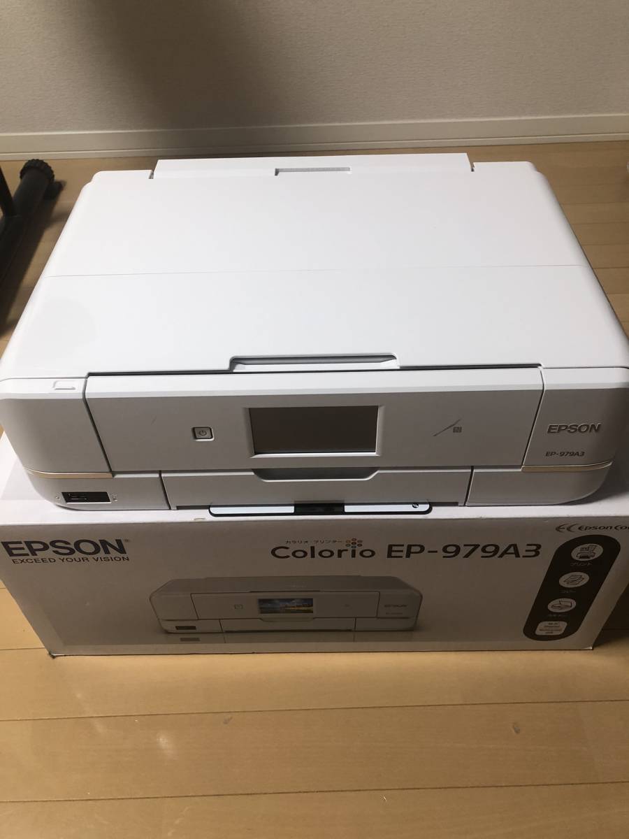 新しい 中古 エプソン プリンター A3 インクジェット 複合機 カラリオ