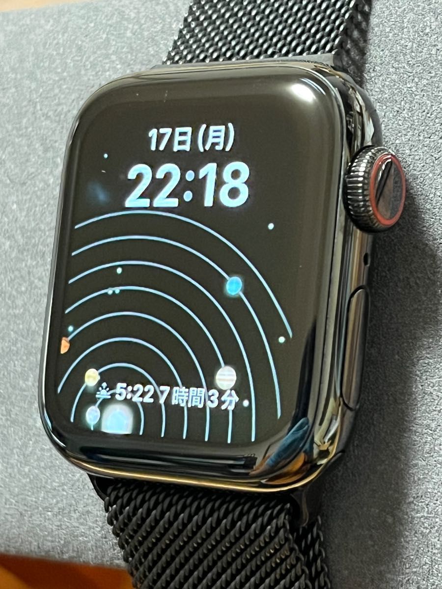 Apple Watch Series4 GPS＋Cellularモデル 40mm スペースブラックステンレススチールケース