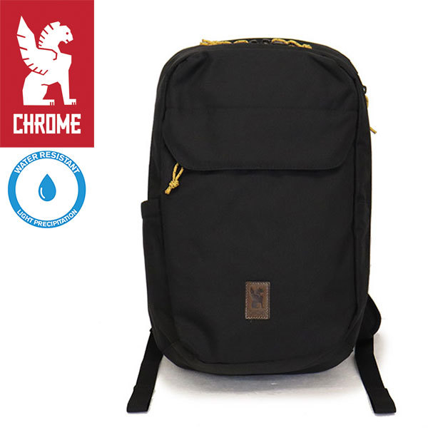 CHROME ( chrome ) BG345 RUCKAS BACKPACK 14L lacquer s backpack BLACK CH322