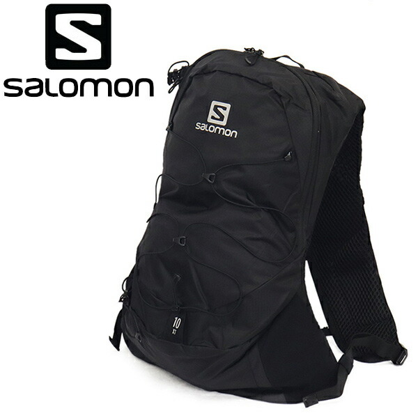 Salomon (サロモン) LC1518400 XT 10 ユニセックス ハイキングバッグ BLACK SL013_Salomon (サロモン)正規取扱店THREEWOOD