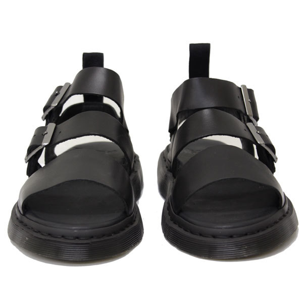 Dr.Martens Dr. Martens 15695001 GRYPHON Gris phone strap sandals BLACK BRANDO UK5- approximately 24cm