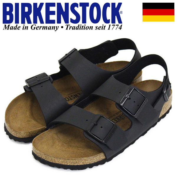 BIRKENSTOCK (ビルケンシュトック) 034793 MILANO ミラノ サンダル ナロー幅 BLACK BI162 36-約23.0cm_BIRKENSTOCK(ビルケンシュトック)正規取扱