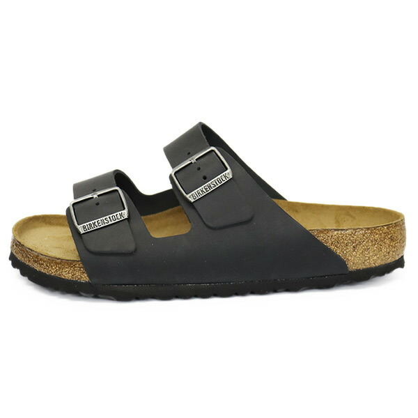 BIRKENSTOCK (ビルケンシュトック) 0752481 ARIZONA SFB アリゾナ ソフトフットベッド レザーサンダル BLACK レギュラー幅 BI190 40-約26.0_BIRKENSTOCK(ビルケンシュトック)正規取扱