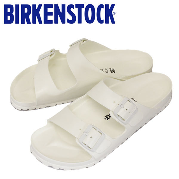 BIRKENSTOCK (ビルケンシュトック) 129441 ARIZONA (アリゾナ) EVA サンダル レギュラー(幅広) WHITE(ホワイト) BI045-41-約26.5cmの画像1