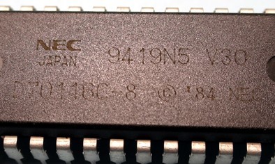 NEC　V30　8MHz　D70116C-8　ジャンク　コレクション用_画像2