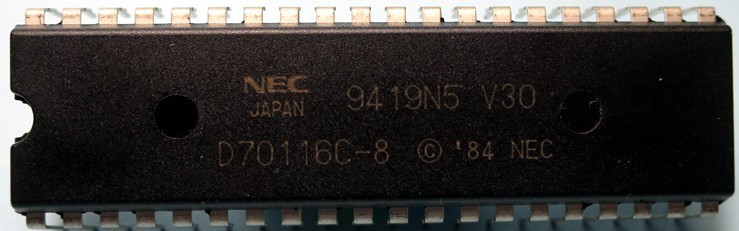 NEC　V30　8MHz　D70116C-8　ジャンク　コレクション用_画像1