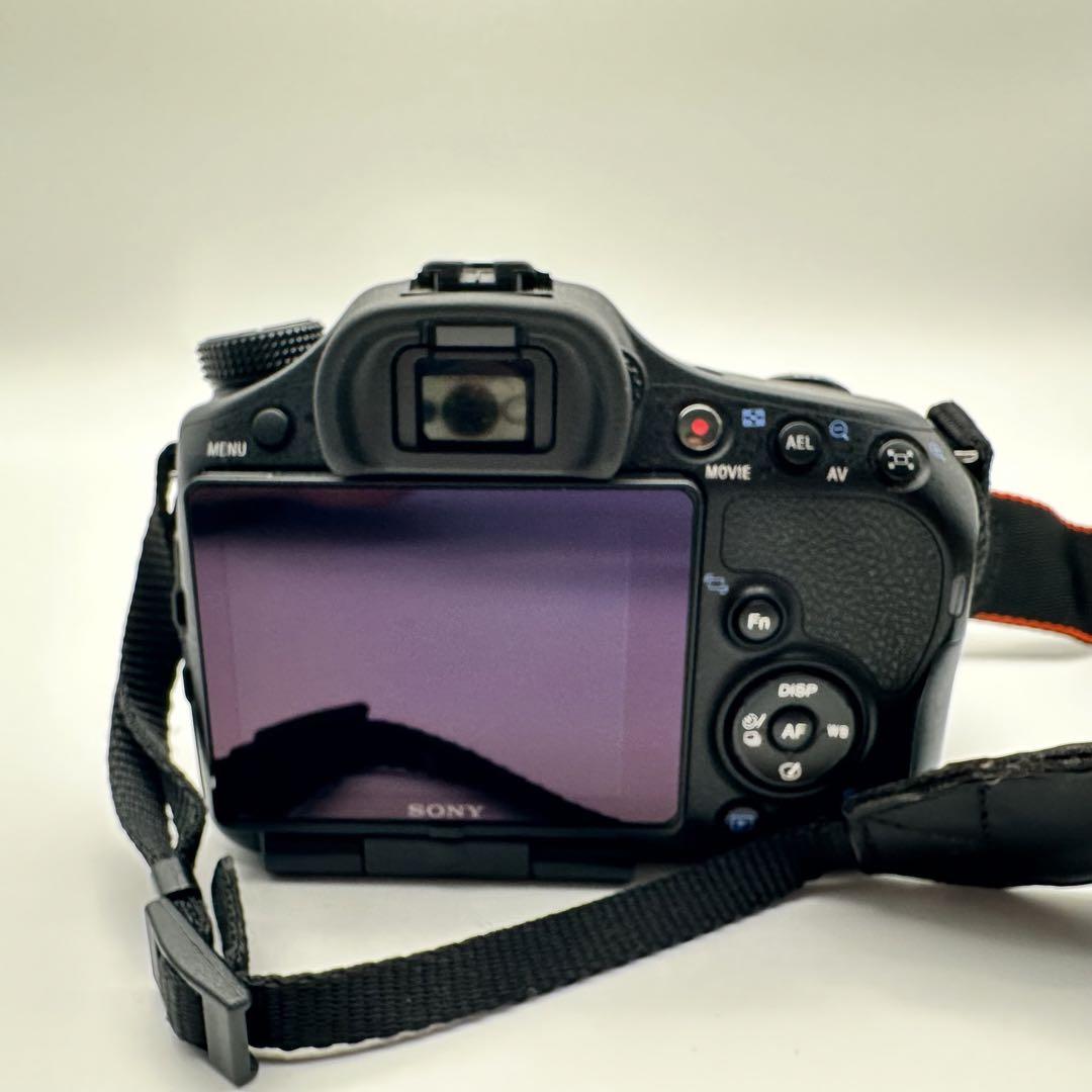 美品 SONY α65 SLT-A65V レンズ2本充電器セット デジタルカメラ