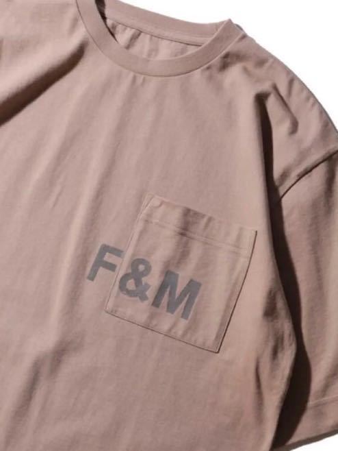 フリークスストア FRANKLIN & MARSHALL F&M Pocket Tee / ロゴ ポケットTシャツ_画像1