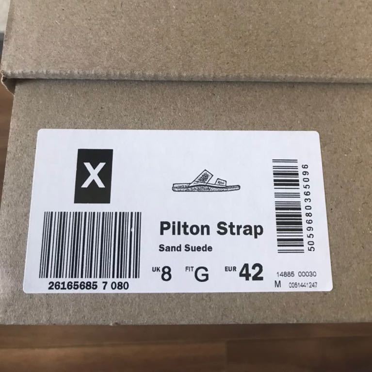 Clarks( Clarks ) Pilton Strap /piru тонн ремешок ( Sand замша )