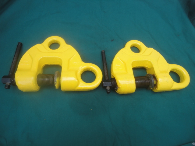 いします】 イーグルクランプ、ねじ式クランプ重量物吊り具(GRIP 0-40