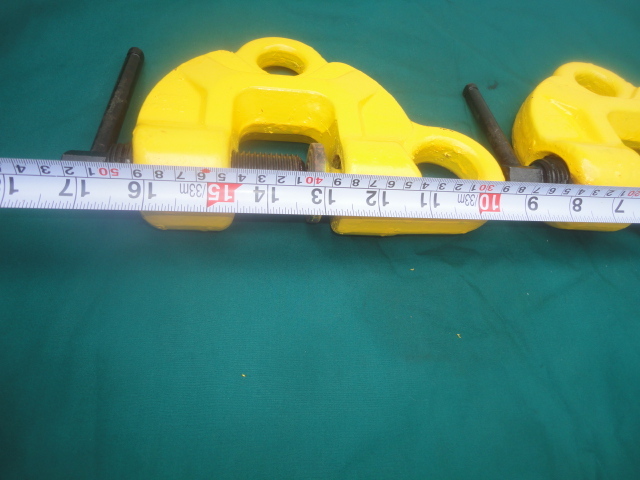 いします】 イーグルクランプ、ねじ式クランプ重量物吊り具(GRIP 0-40