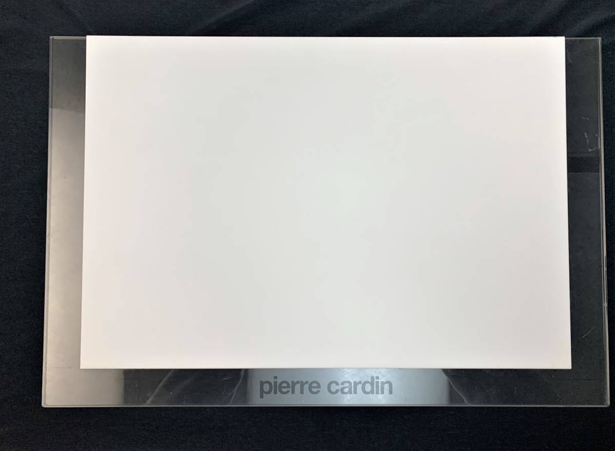 ◆◇　【pierre cardin】 ピエールカルダン 店舗ディスプレイ用 卓上 展示ボード　(1130)　◇◆_画像1