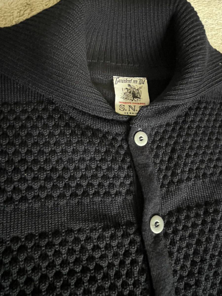 S N S HERNING エスエヌエスハーニング フィッシャーマンセーター 長袖