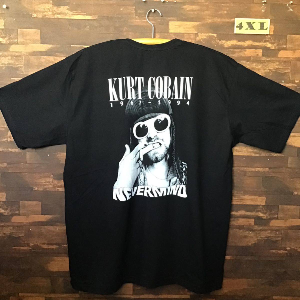 ニルバーナ カートコバーン　Tシャツ　XXXXLサイズ　KURT COBAIN 4XL ロックバンド　Nirvana_画像3