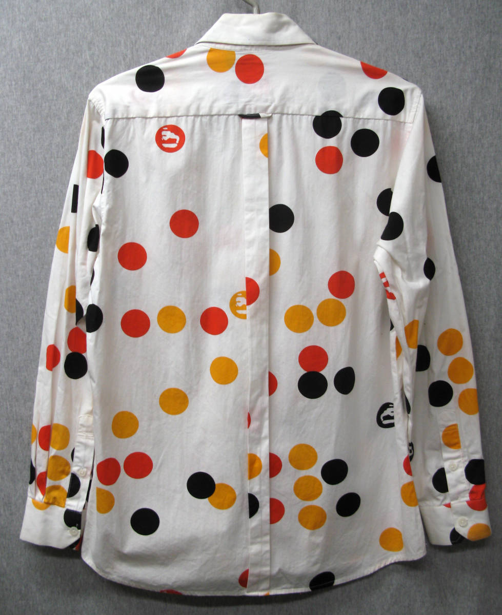 A BATHING APE A Bathing Ape the first period long sleeve shirt S ( Vintage rare NIGO A BATHING APE Vintage Long Sleeve Shirt S