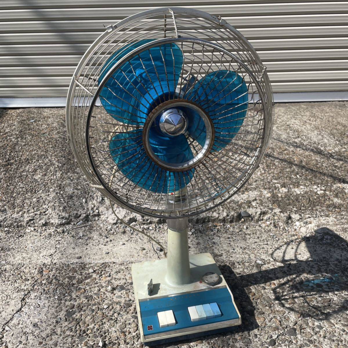 アンティーク 扇風機 ナショナル 動作品 レトロ 昭和 骨董 松下電器