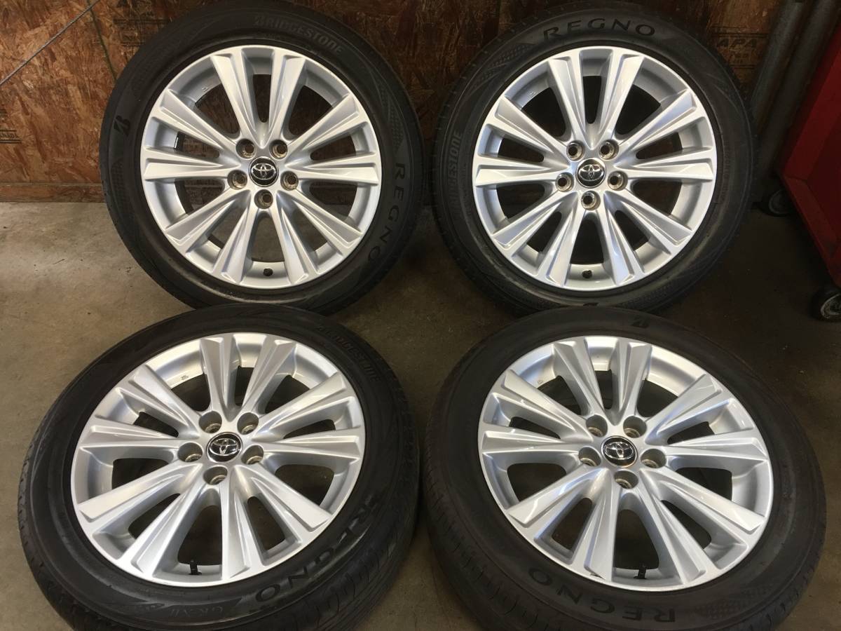 30系アルファード】20年製235/50R18ブリヂストン REGNO GR-XⅡタイヤ