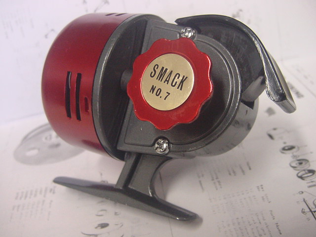 Smack No. 710 Spinning Reel Open Face Fishing made in Japan vtg