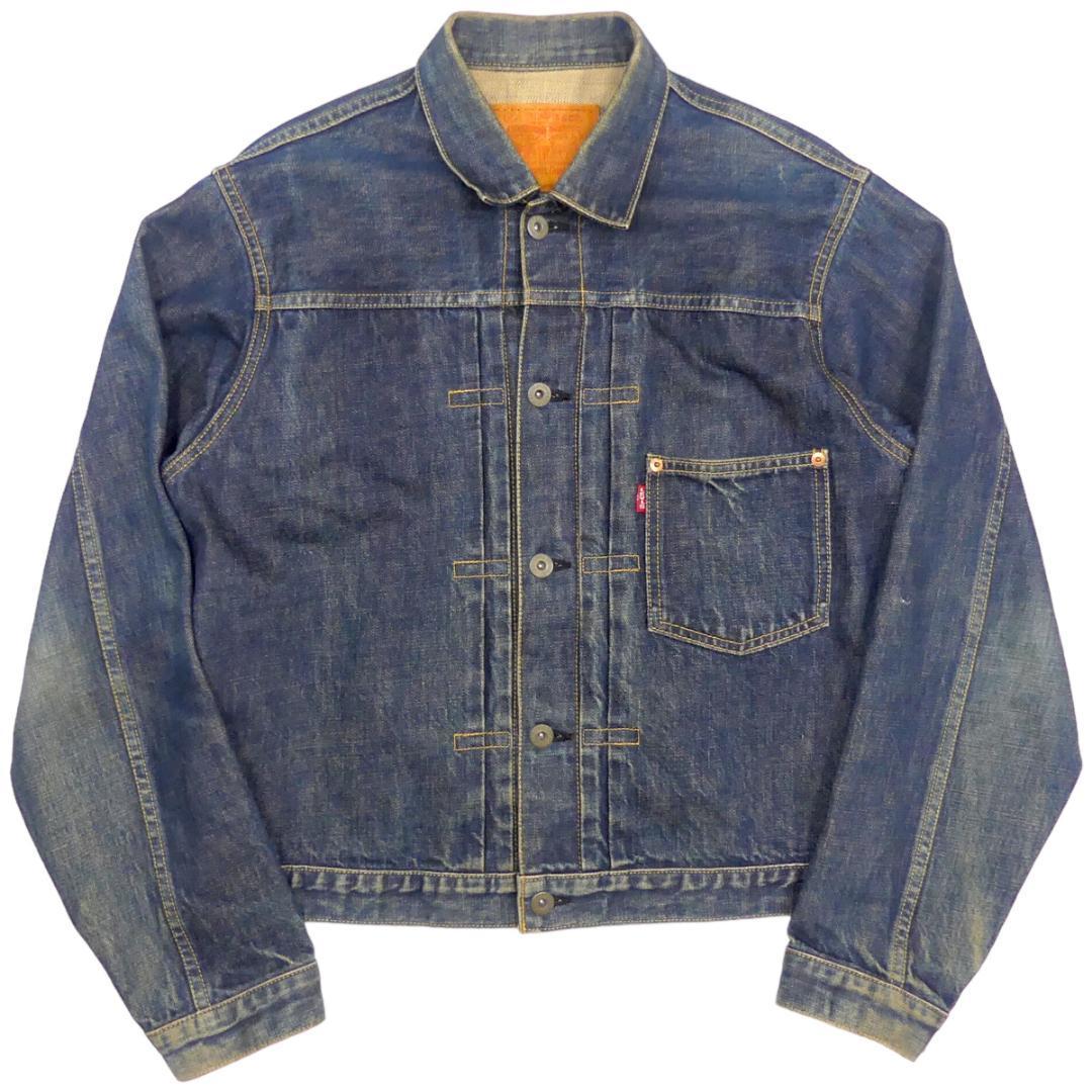 即決 日本製 Levi's 71506XX メンズL ファースト 大戦モデル Gジャン