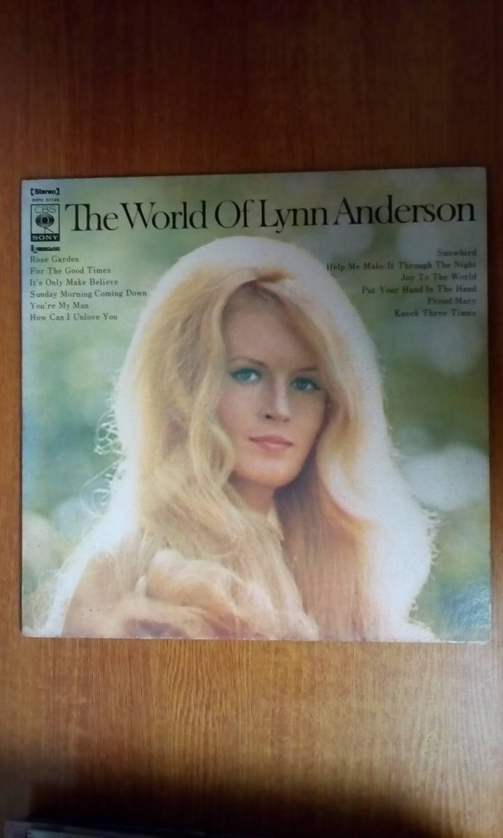 【The World Of Lynn Anderson/リン・アンダーソンの世界】　見本盤　白レーベル　120