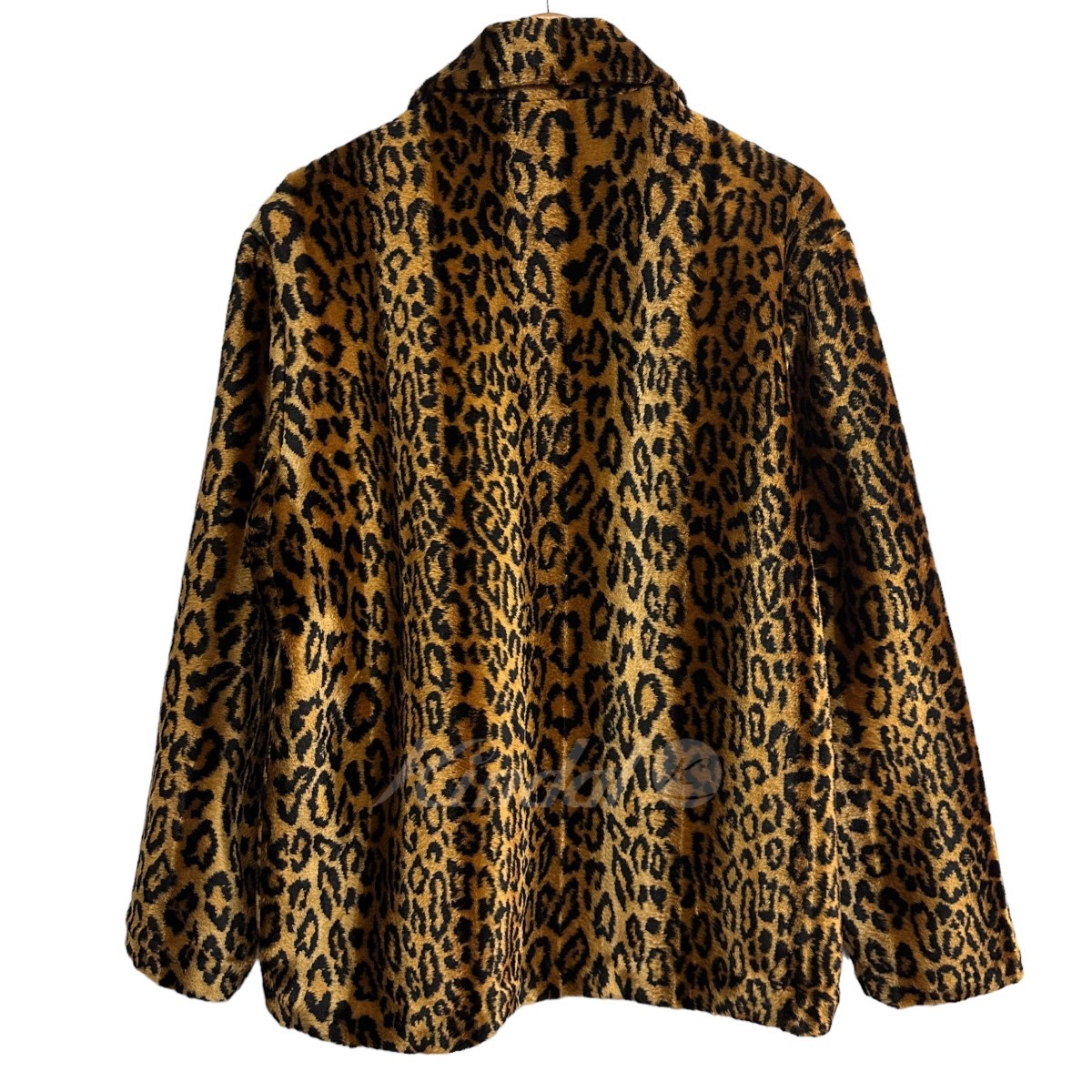 サイズS シュプリーム SUPREME 16SS Leopard Faux Fur Coat レオパード