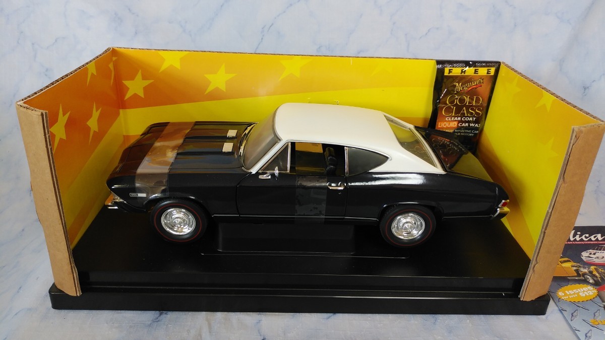 AMERICAN MUSCLE 1/18 CHEVELLE SS396 アメリカンマッスル　ミニカー　シェベル　1968 未使用品　激レア　_画像1