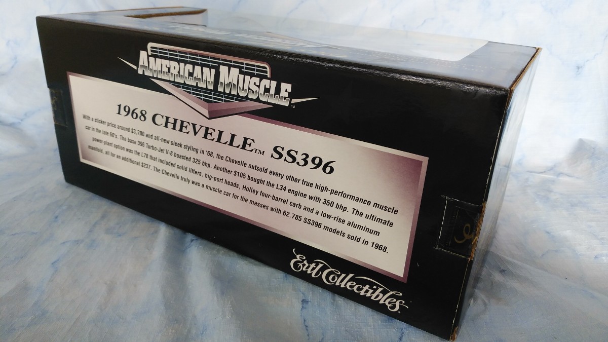 AMERICAN MUSCLE 1/18 CHEVELLE SS396 アメリカンマッスル　ミニカー　シェベル　1968 未使用品　激レア　_画像10
