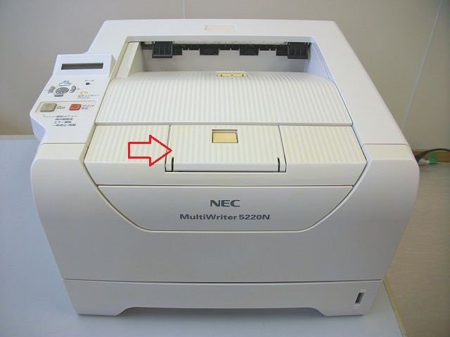 * Junk / б/у лазерный принтер / NEC MultiWriter 5220N / печать листов число :23,511 листов / автоматика двусторонний печать соответствует / тонер * цилиндрическое устройство нет *