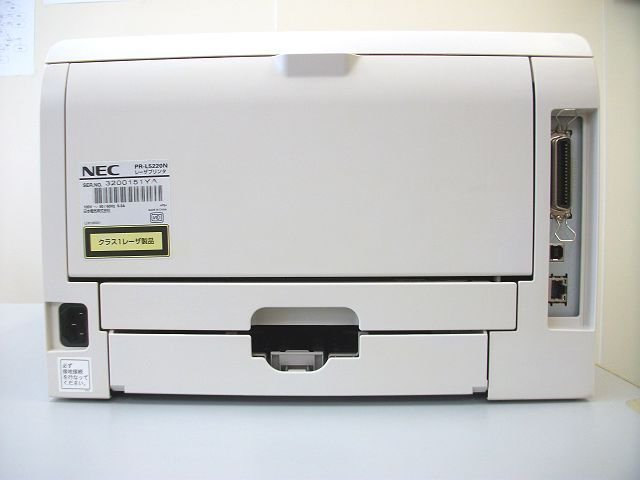 * Junk / б/у лазерный принтер / NEC MultiWriter 5220N / печать листов число :23,511 листов / автоматика двусторонний печать соответствует / тонер * цилиндрическое устройство нет *