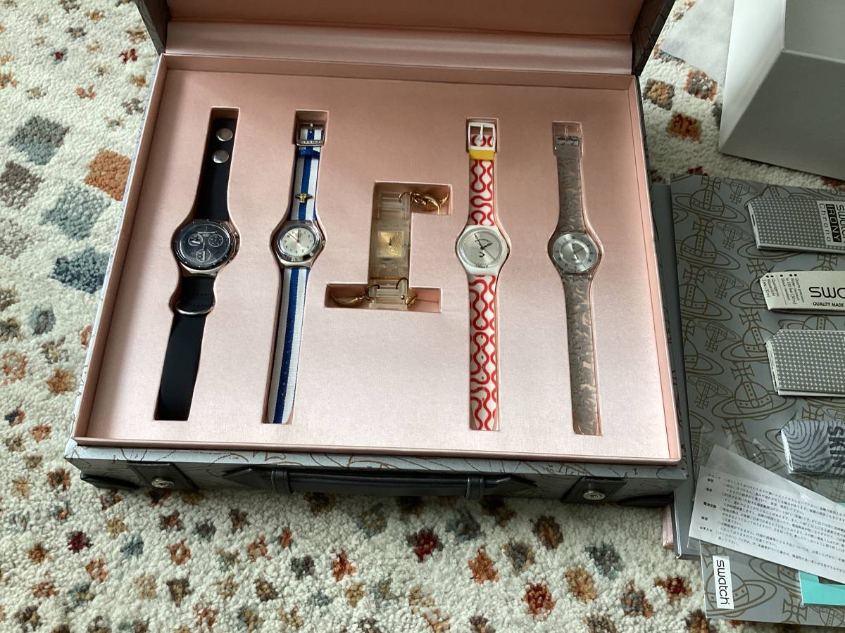 希少 黒入荷！ swatch○レア品○ □ 500ケース未使用品 世界限定