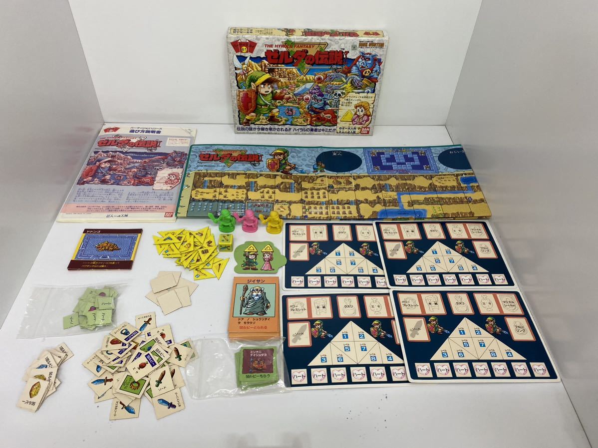 昭和レトロ・欠品】レア ゼルダの伝説 バンダイ パーティジョイ61 当時
