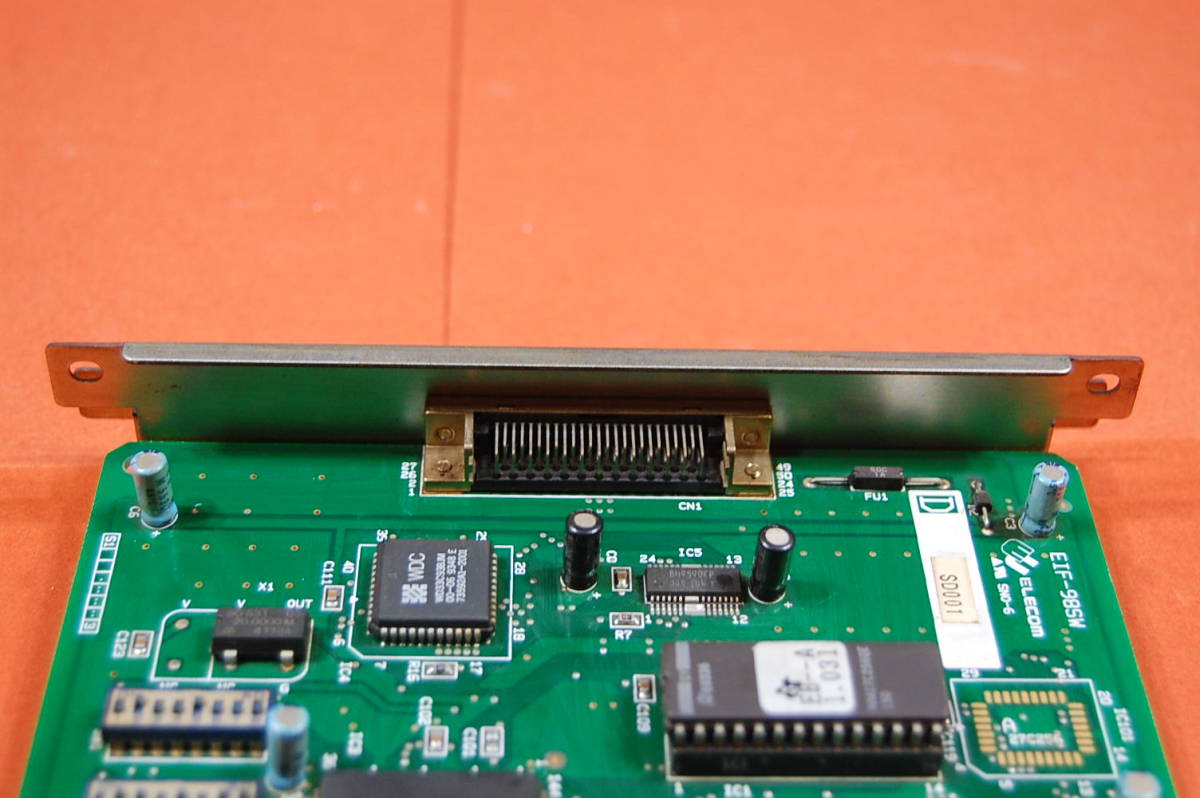 PC98 Cバス用 インターフェースボード ELECOM EIF-98SW SCSI I/F？ 動作未確認 現状渡し ジャンク扱いにて S-009 の画像4