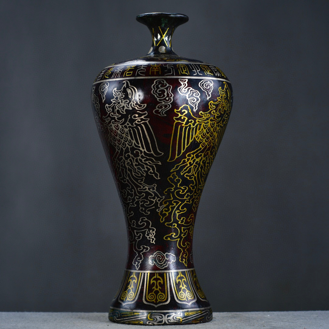 蔵友館蔵品・漢・青銅製・熊燈】・希少珍品・置物・賞物・中国時代美術-