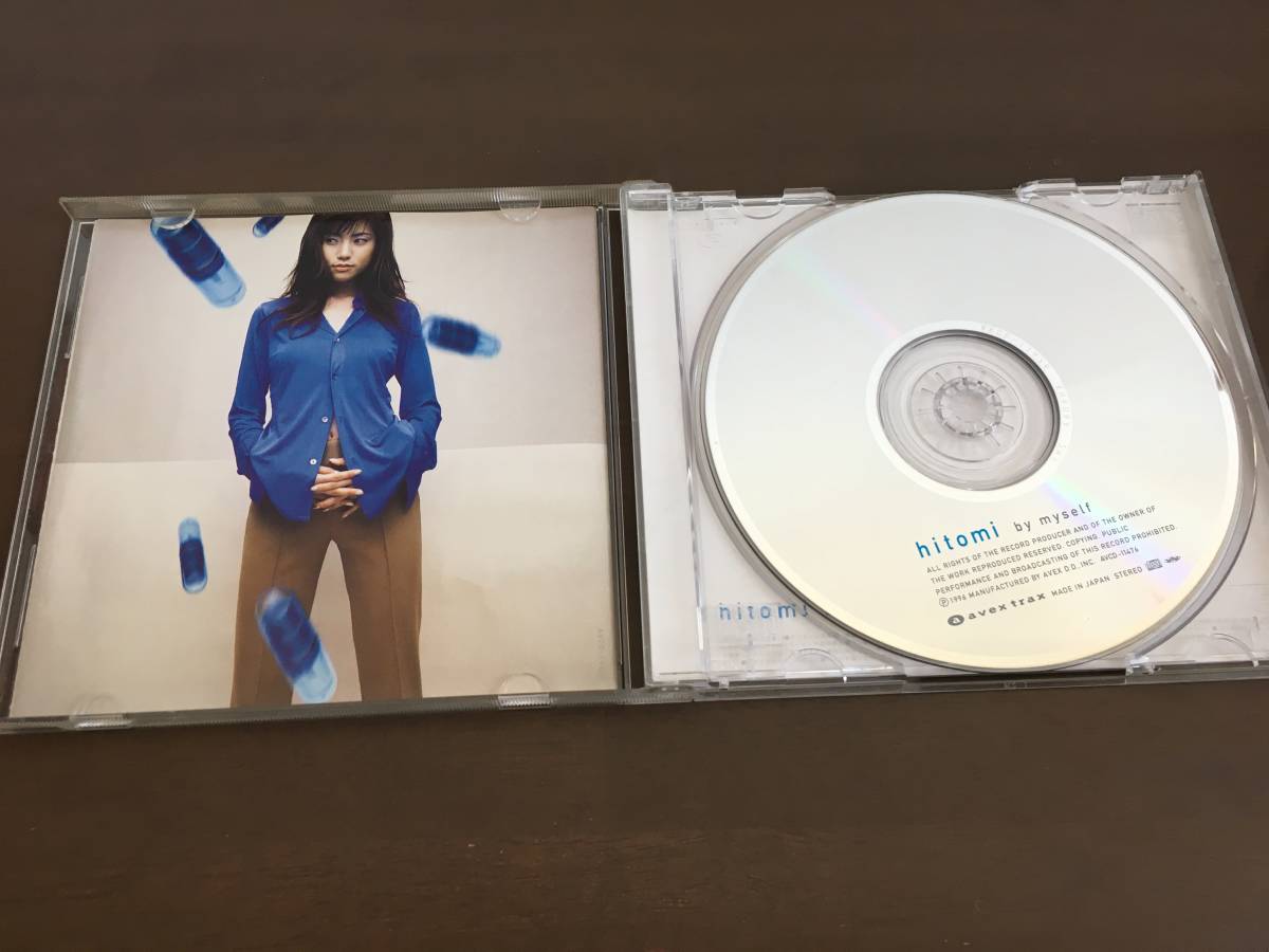 CD/hitomi　by myself/【J4】 /中古_画像4