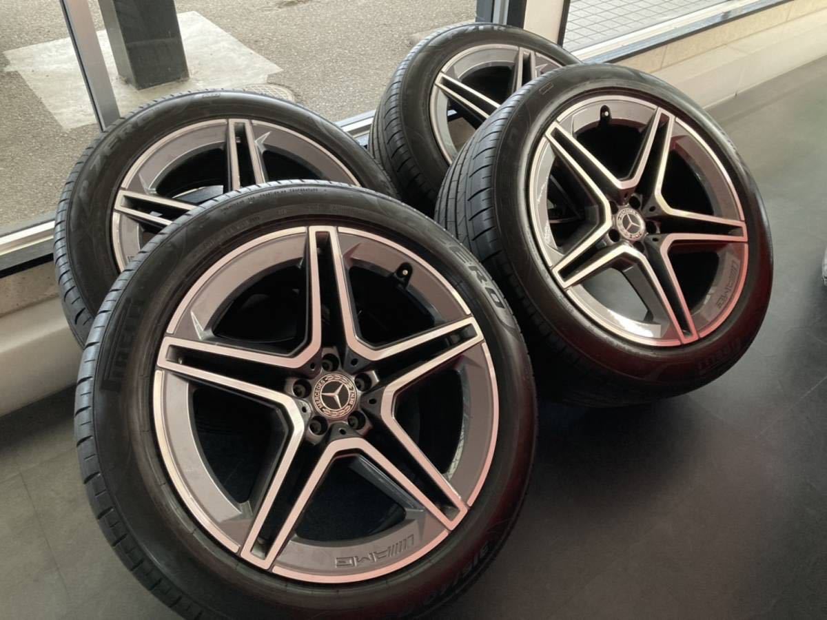 メルセデスベンツGLS400d AMGライン純正ホイール 新車外し4本セット