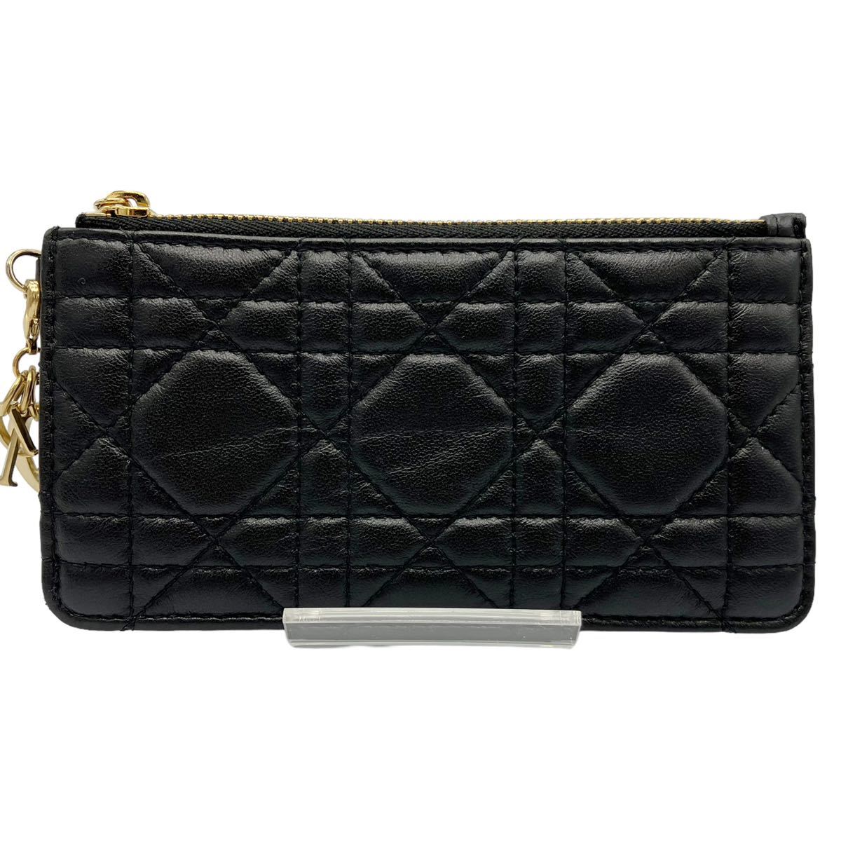 美品】レディディオール LADY DIOR カナージュ カードケース